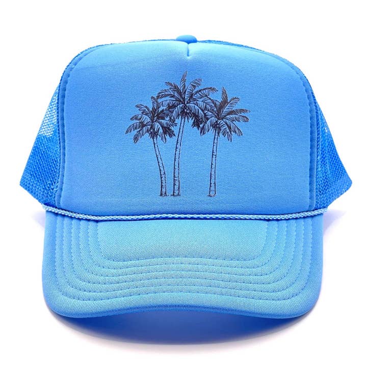 Rad Hat Society - Wholesale Trucker Hat - Unisex - Palm Trees