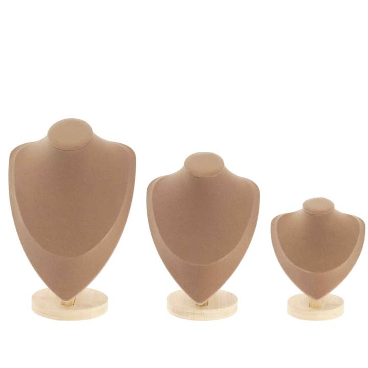 expositores de busto para colar por atacado de Merveilles du Monde