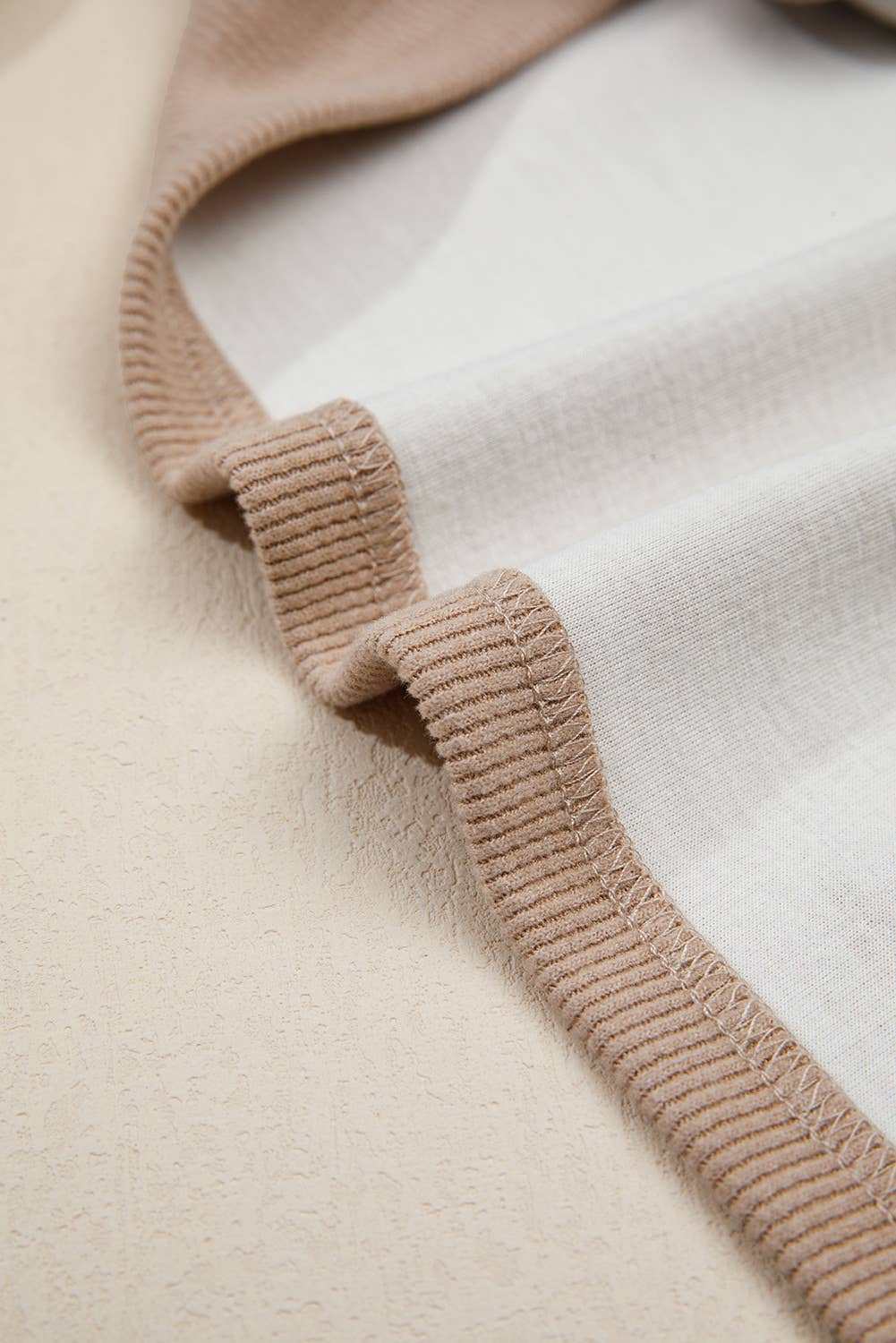 66DISCO - Vente Sweat à capuche – femme - Sweat à capuche ample à cordon en dentelle texturée thermique/imprimé léopard (S-XL)10