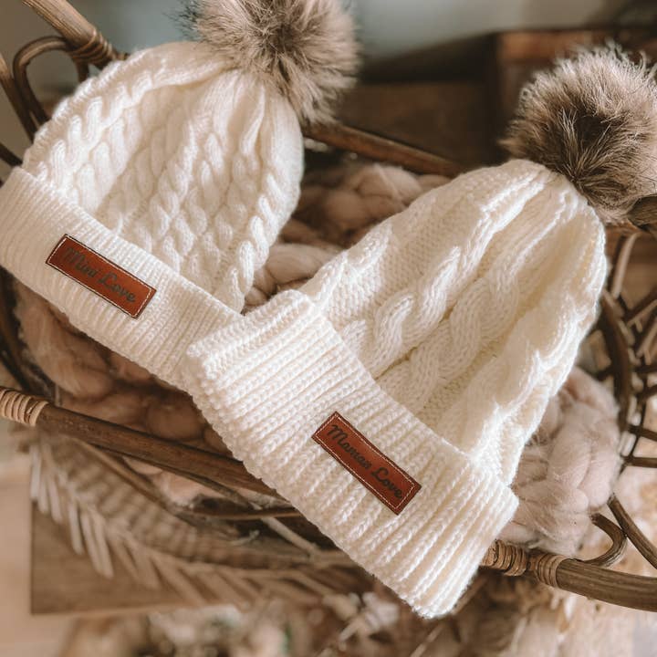 Jolie bibi & son mini - Wholesale Newborn/Knit Hat - Baby - Baby/children's hat with Mini Love label2