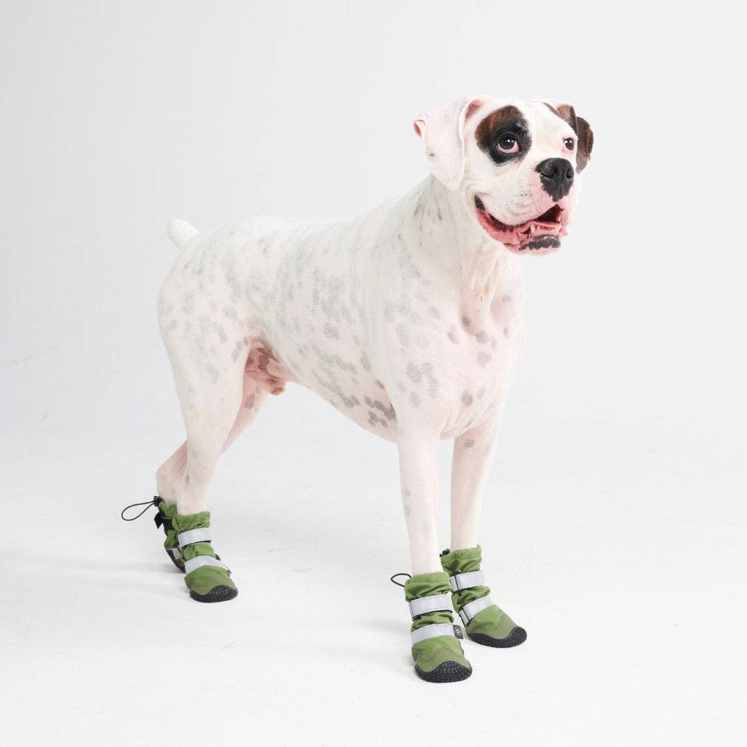 Spark Paws - Vente Bottines – chien - Bottes imperméables Flex Shell pour chien - Vert3