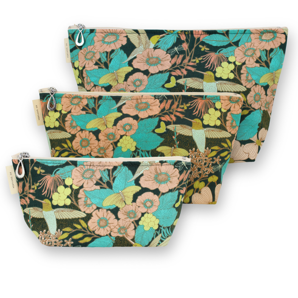 Dana Herbert – bolsa de maquilhagem e cosméticos por atacado – Conjunto de Bolsas de Maquilhagem - P, M, + G (Poupe 2,00 $)14