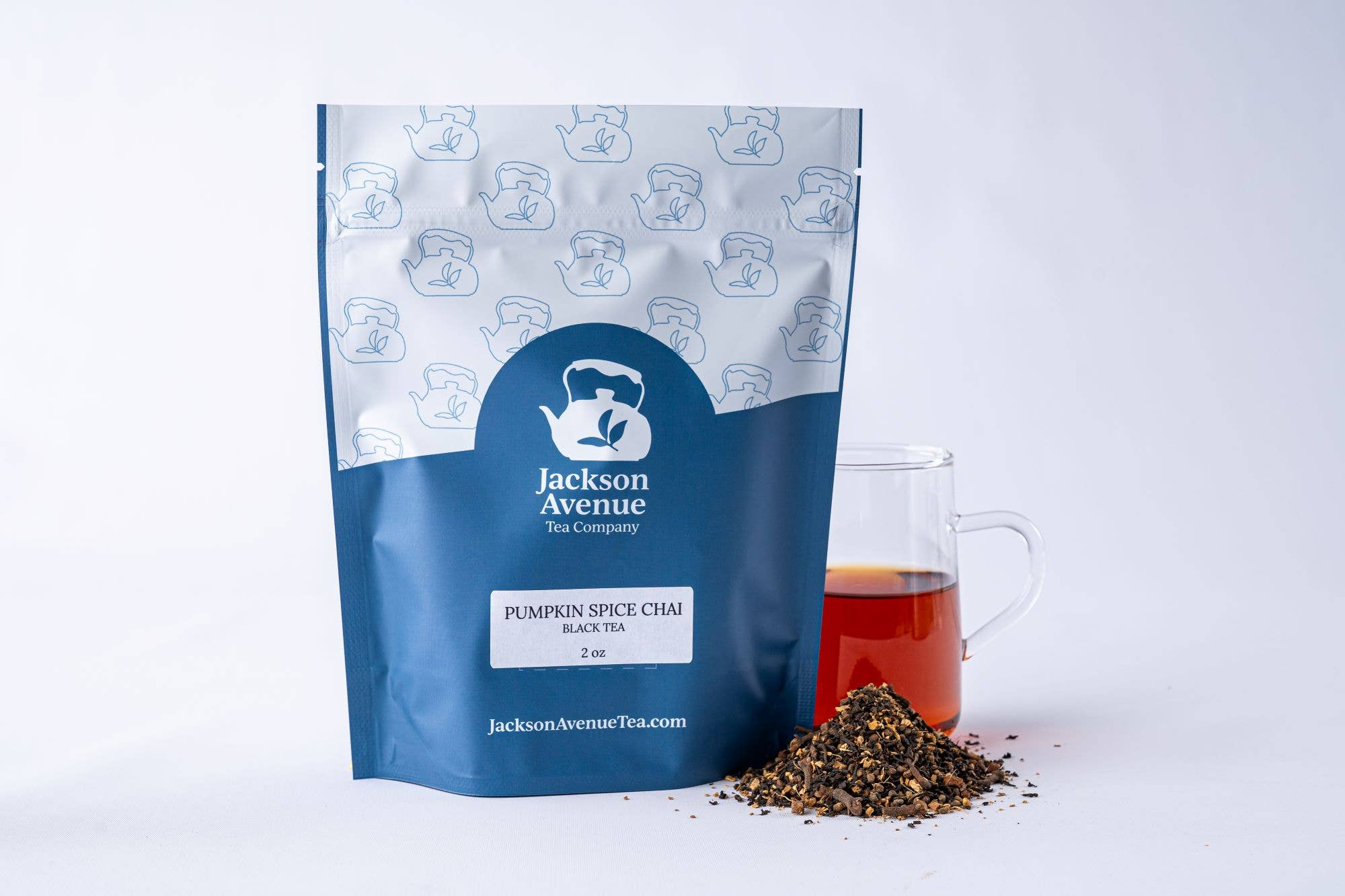 Jackson Avenue Tea Co - Wholesale Loose Tea - Pumpkin Spice Chai Black Loose Leaf Tea1