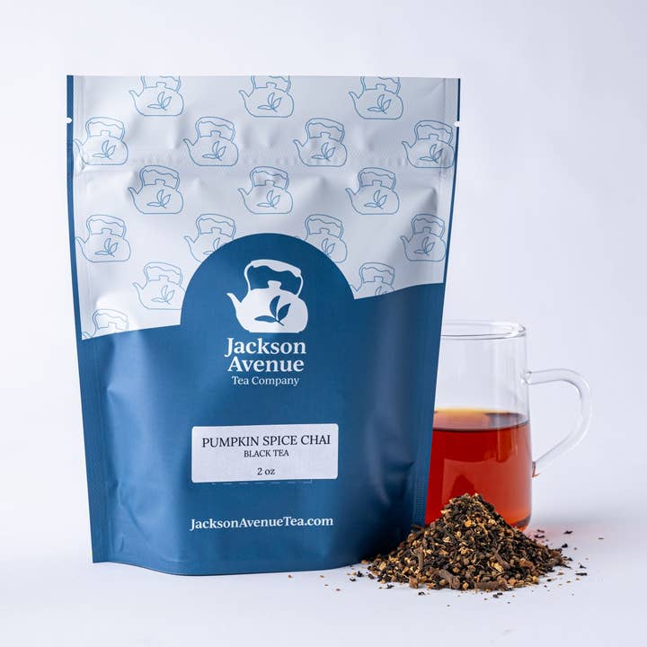 Jackson Avenue Tea Co - Wholesale Loose Tea - Pumpkin Spice Chai Black Loose Leaf Tea1