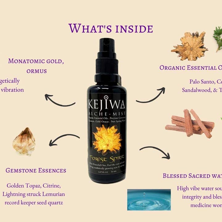 Kejiwa - Wholesale Aromatherapy Mist - Forest Spirit Alche-Mist2