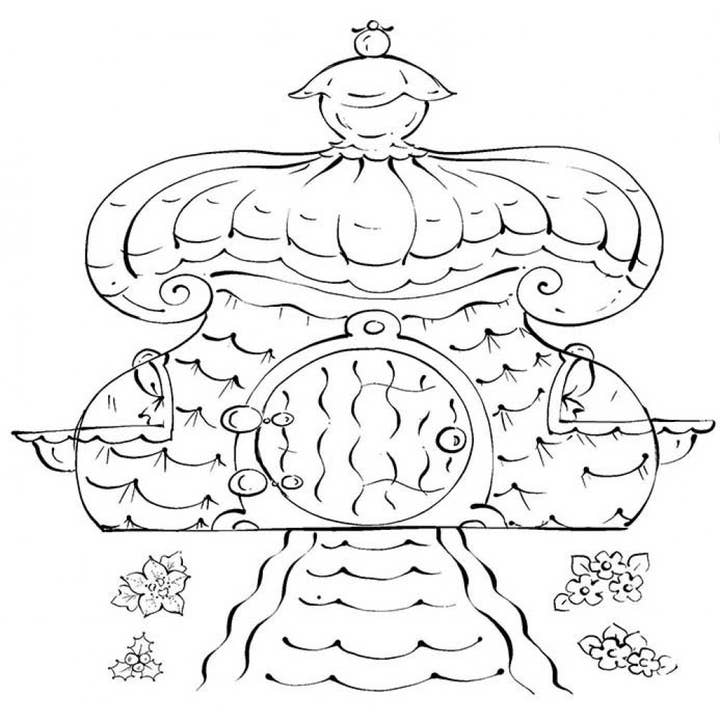 Gnomie Cottage Cling Rubber Stamp for wholesale by Stamp Addicts