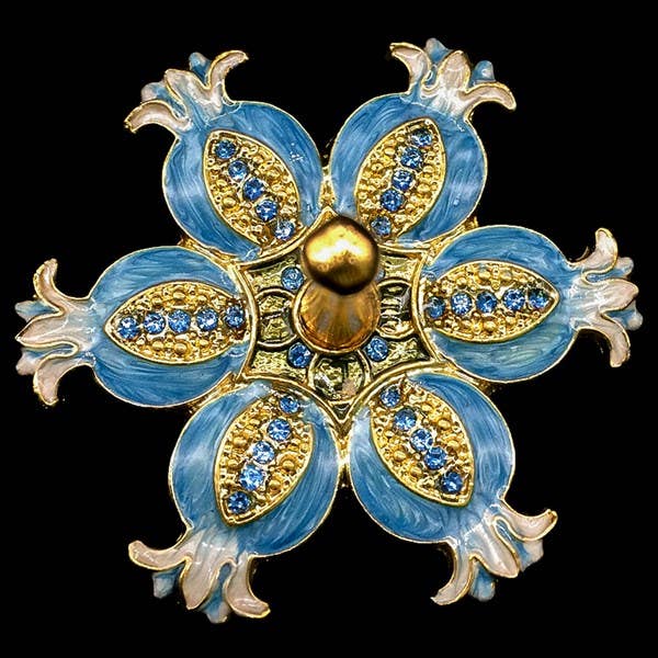Dreidel, Jeweled Pomegranate Collector for wholesale by Jewish Educational Toys