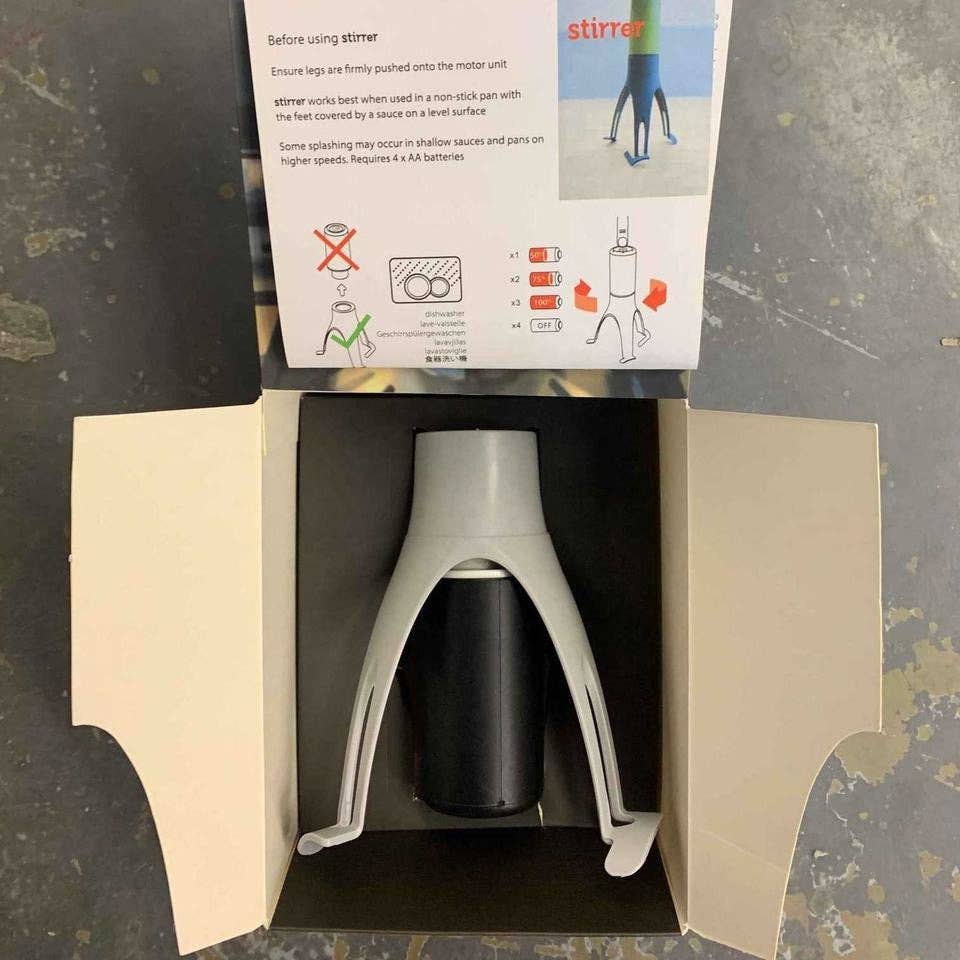 VIGOR - Wholesale Kitchen Tool/Gadget - Household Automatic Pan Stirrer Cooking Pot Blender Stick Tr23