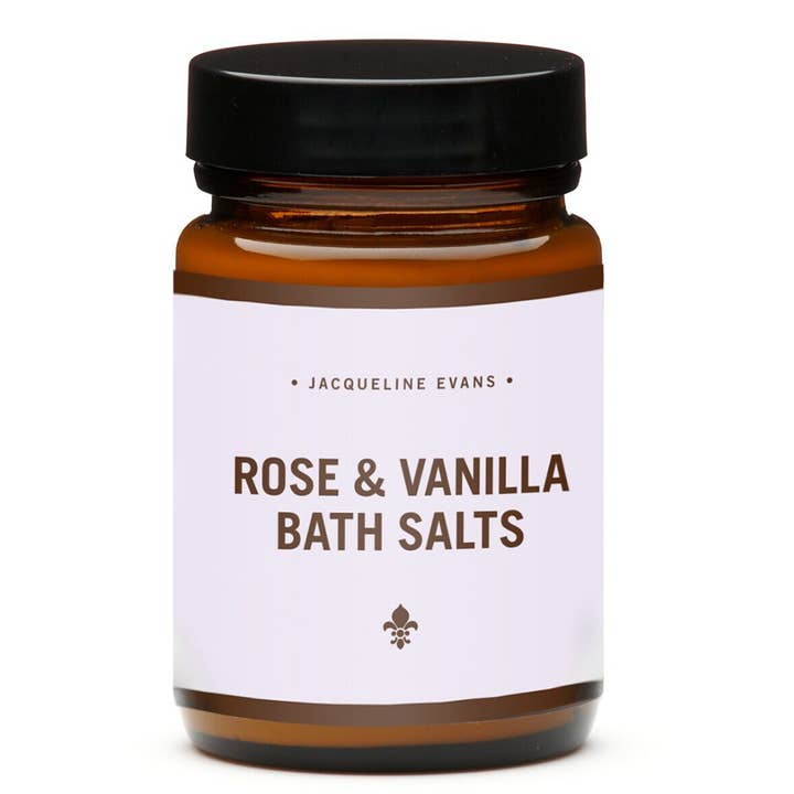 Sels de bain rose et vanille pour la vente par Jacqueline Evans