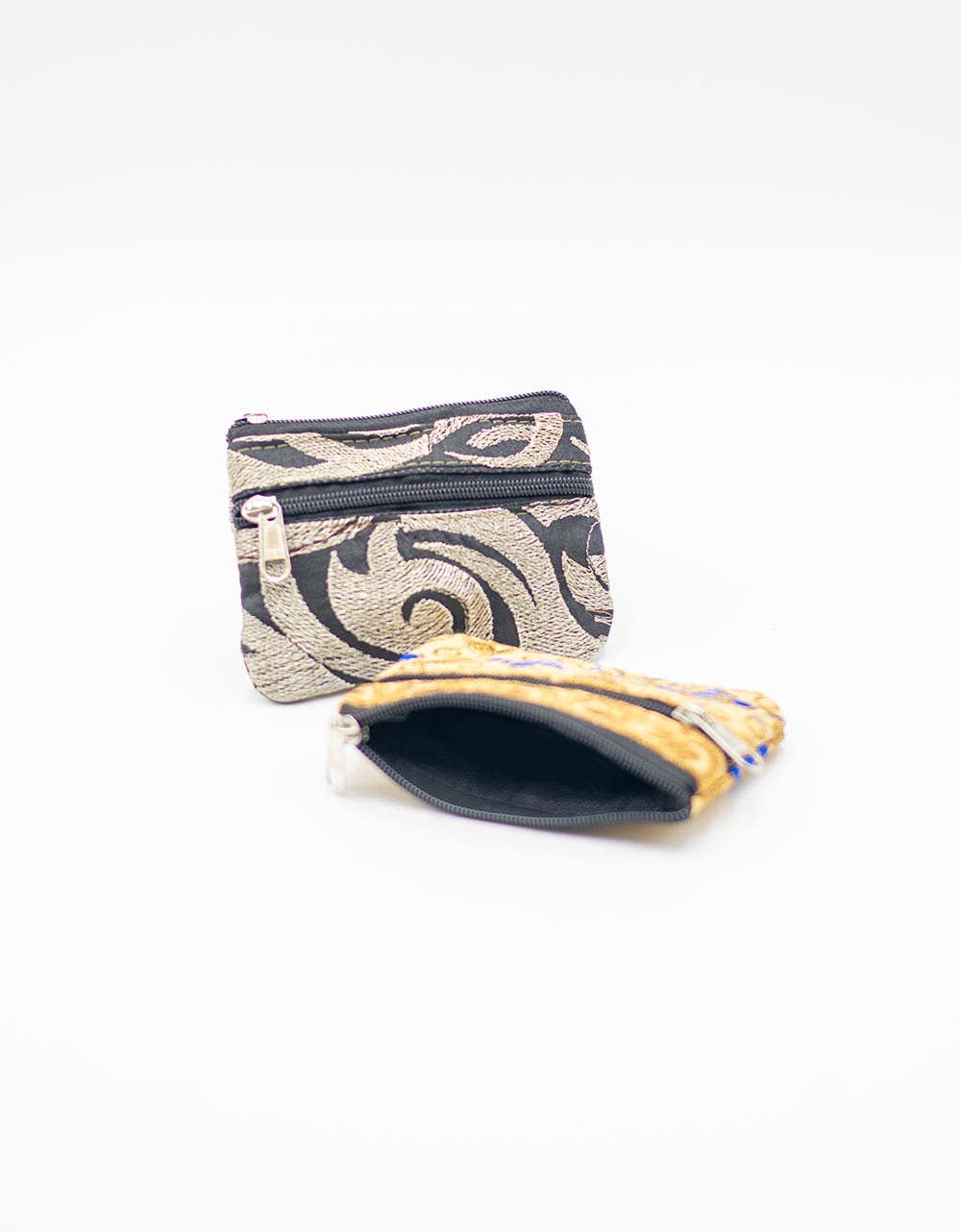 Kimago Look – wholesale Coin purse – Women’s – Kimago ethnic wallet with double zipper embroidery2
