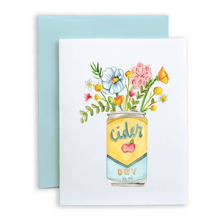 Cider Greeting Card for wholesale by MaryGold Tales
