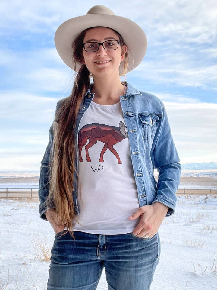 Shake the Frost Muscle Tank for wholesale by Wild Prairie Outpost