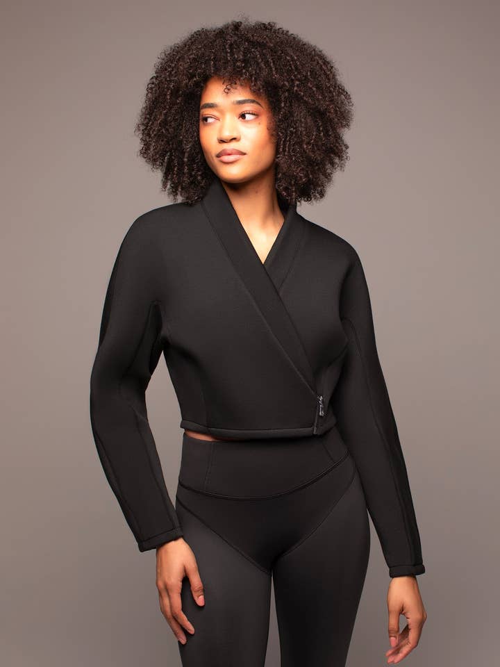 Volta Wrap Jacket for wholesale by MICHI