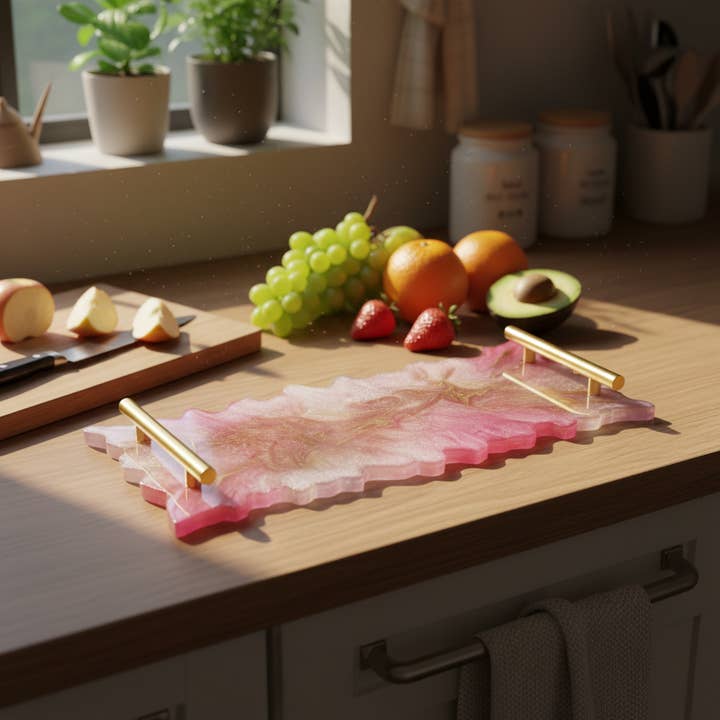 Love Laugh and Gather Together - Wholesale Decorative Tray - Flowing Faith Vanity Tray - 3 Assorted1