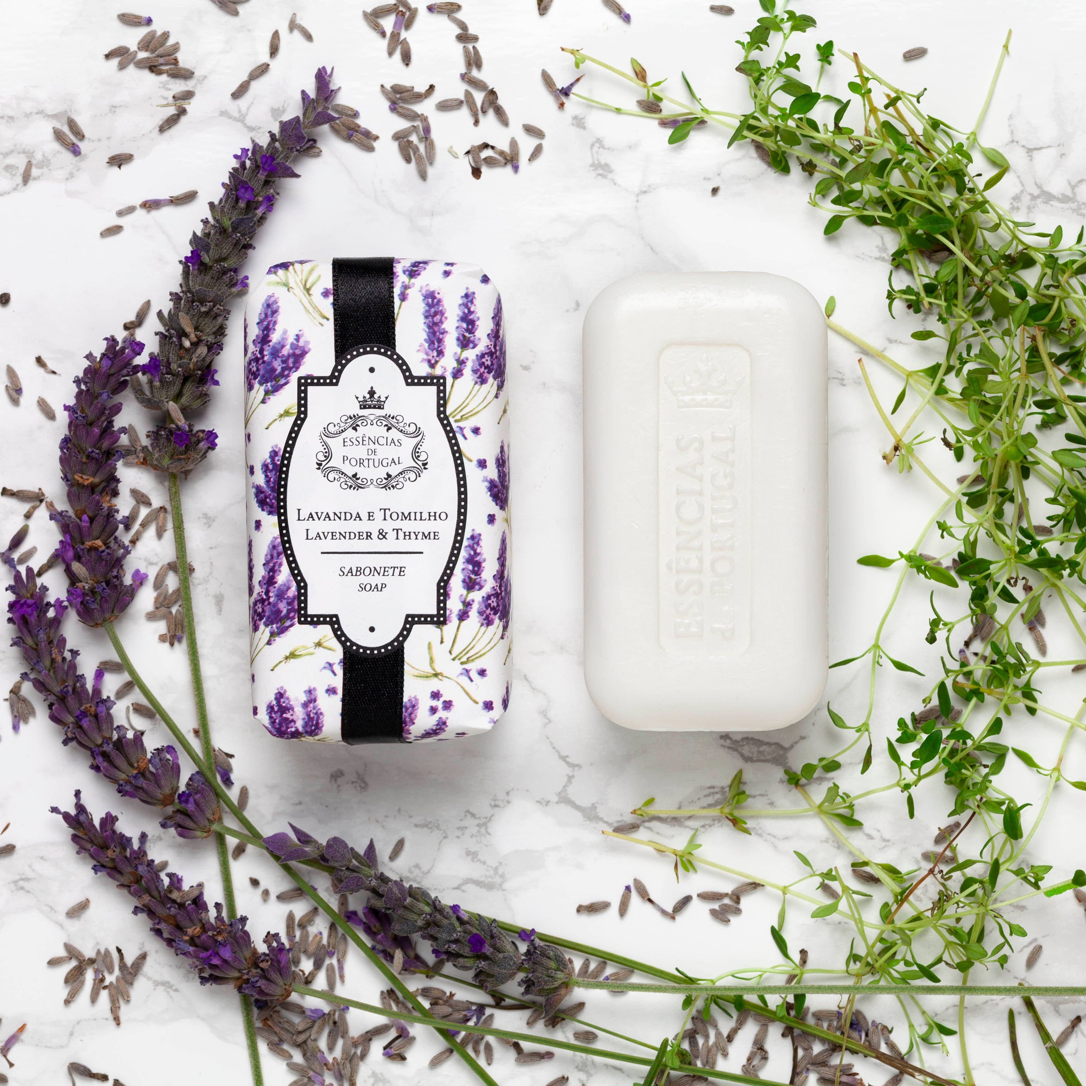 Essências de Portugal - Wholesale Bar Soap - Lavender Thyme Soap - 150gr