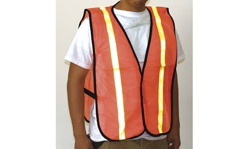 3C Products – wholesale Safety vest – Unisex – SV9200 Poly Mesh Safety Vest With 1" Wide Yellow Pvc Reflect3