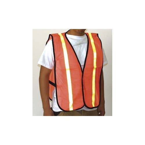 3C Products – wholesale Safety vest – Unisex – SV9200 Poly Mesh Safety Vest With 1" Wide Yellow Pvc Reflect3