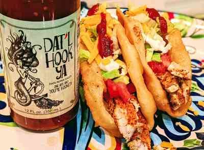 Hook'Ya - Wholesale Hot Sauce - Dat'l Hook Ya Sauce- 12oz Datil Pepper Sauce Sugar Free6