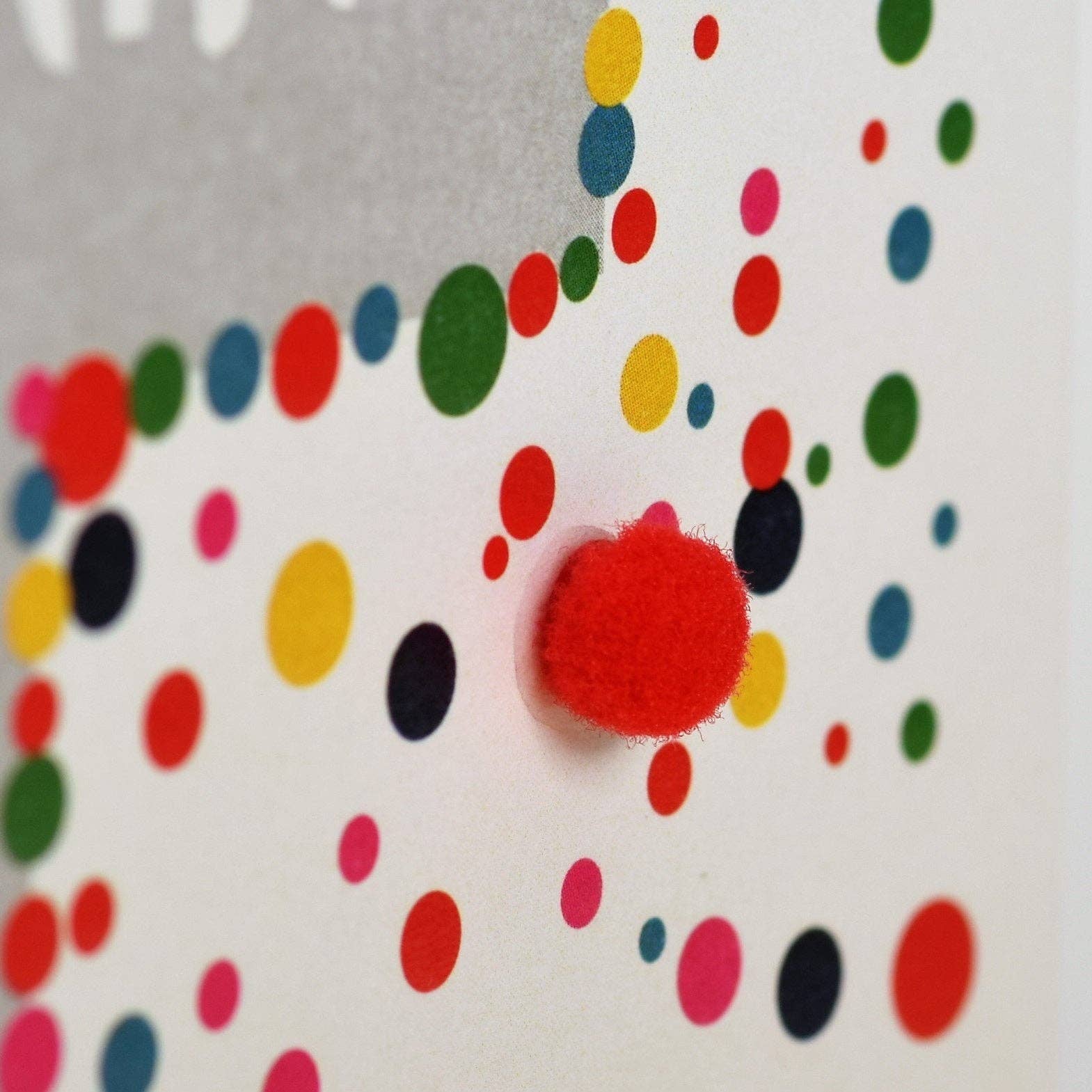 Claire Giles Ltd - Wholesale Kerstkaartje - Doopdoopkaart, kruis en duif, met liefde, verfraaid met pompons3