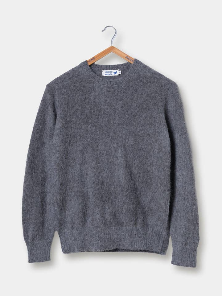 Industry of All Nations – wholesale Knitted jumper – unisex – Alpaca Crewneck Sweater2