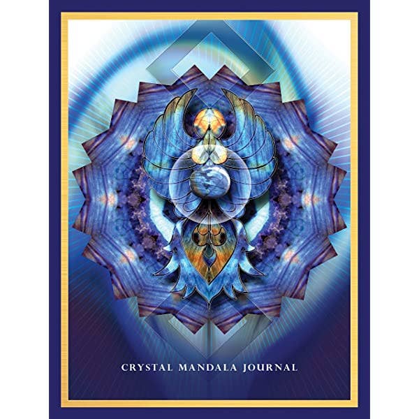 Crystal Mandala Journal Blue Angel for wholesale by Cardshouse