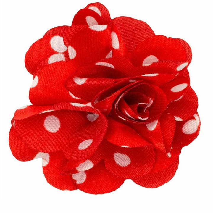 Dubal Brothers - Wholesale Lapel Pin/Button - Vittorio Vico Men's Formal Polka Dot Flower Lapel Pin: Flower Pin Suit Accessories Pins for Suit or Tuxedo by Classy Cufflinks15
