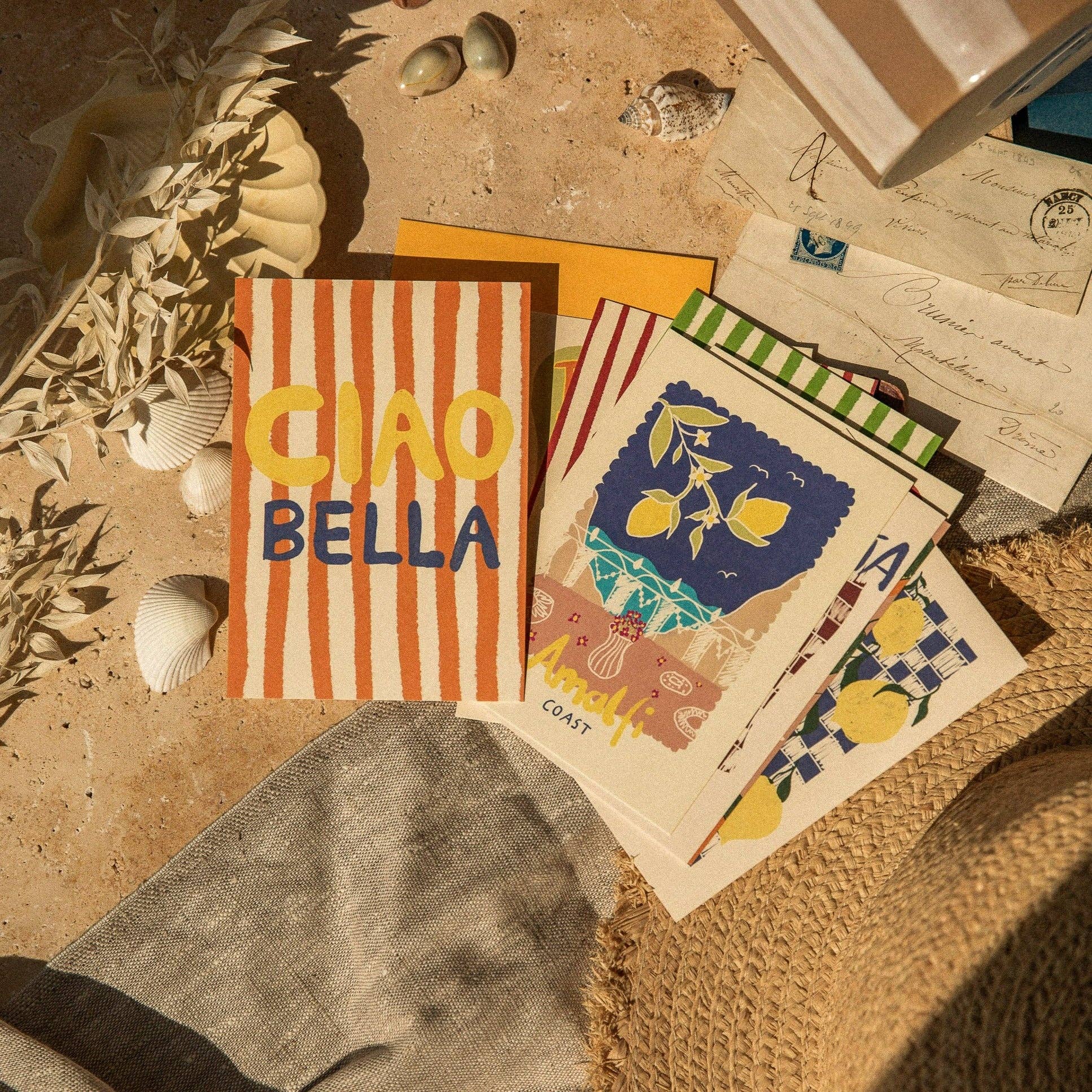 Studio Dolci - Wholesale Ansichtkaartset - Set van 5 ansichtkaarten I8