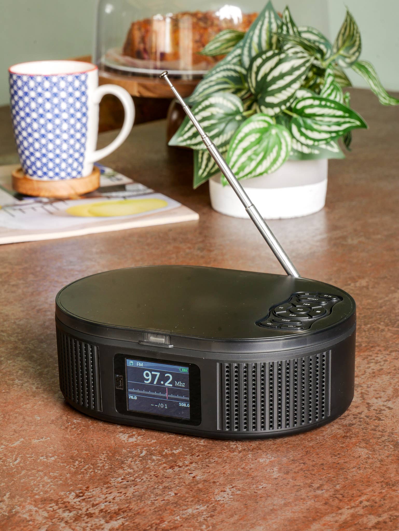 Steepletone UK Ltd - Wholesale Speakers - Boyard CD Player FM Radio and Bluetooth Playback2