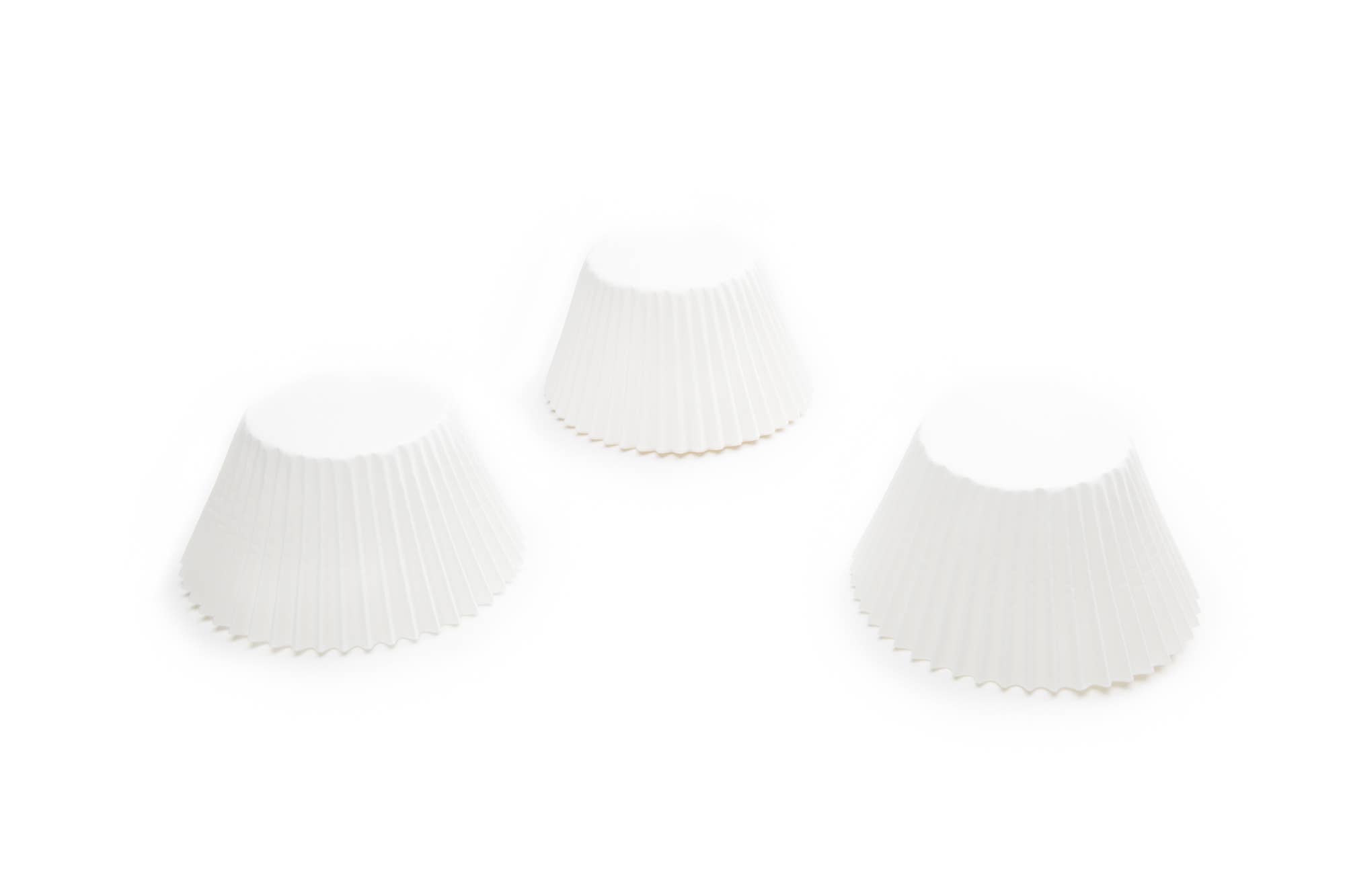 Fox Run Brands - Venta al por mayor Tacita de papel para cupcakes - Forros para magdalenas Fox Run, color blanco, tamaño Texas, 24 unidades, 4 x 2 pulgadas5