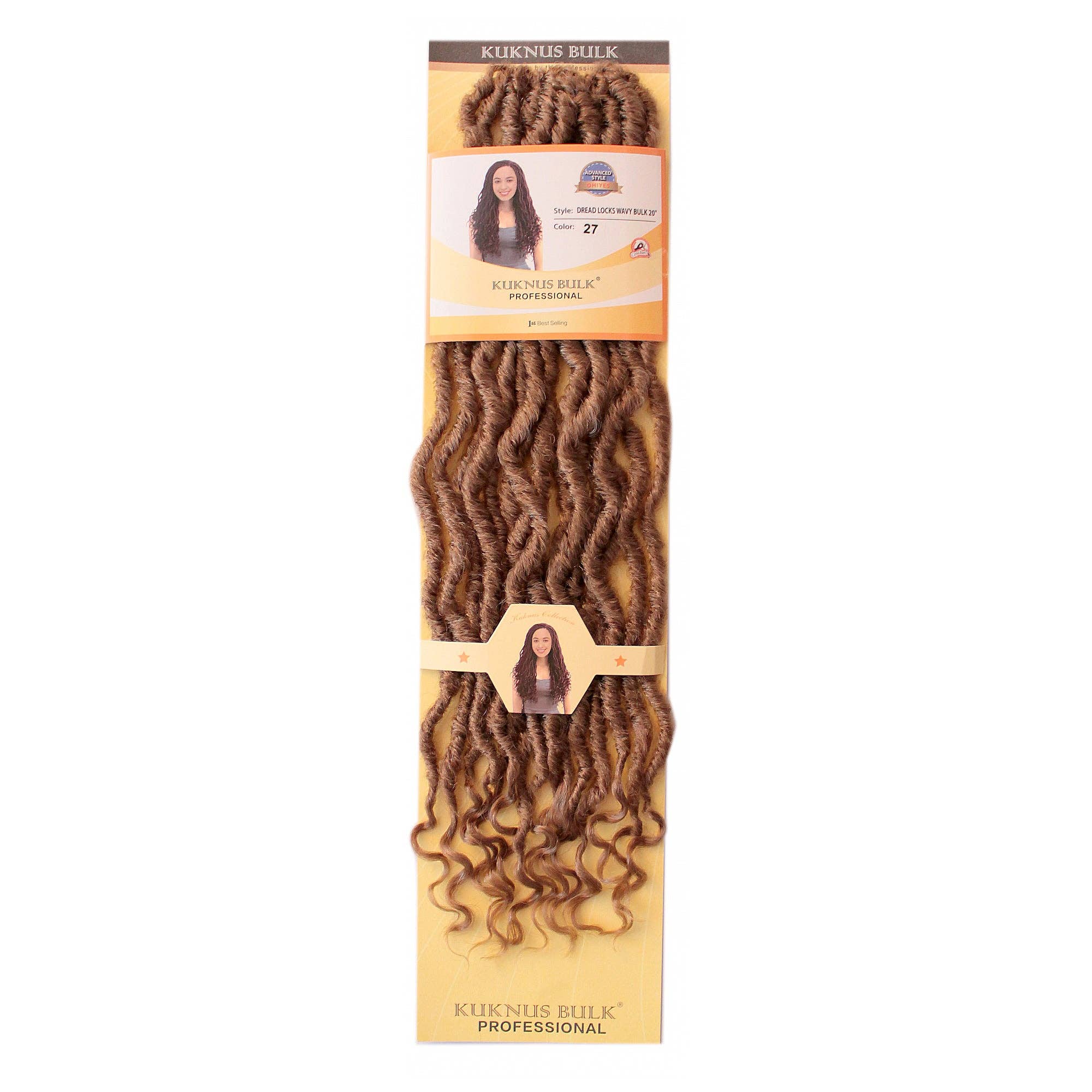 Fine Lines (UK) Ltd - Wholesale Hair Extensions - DREADLOCKS WAVY BULK 20"4