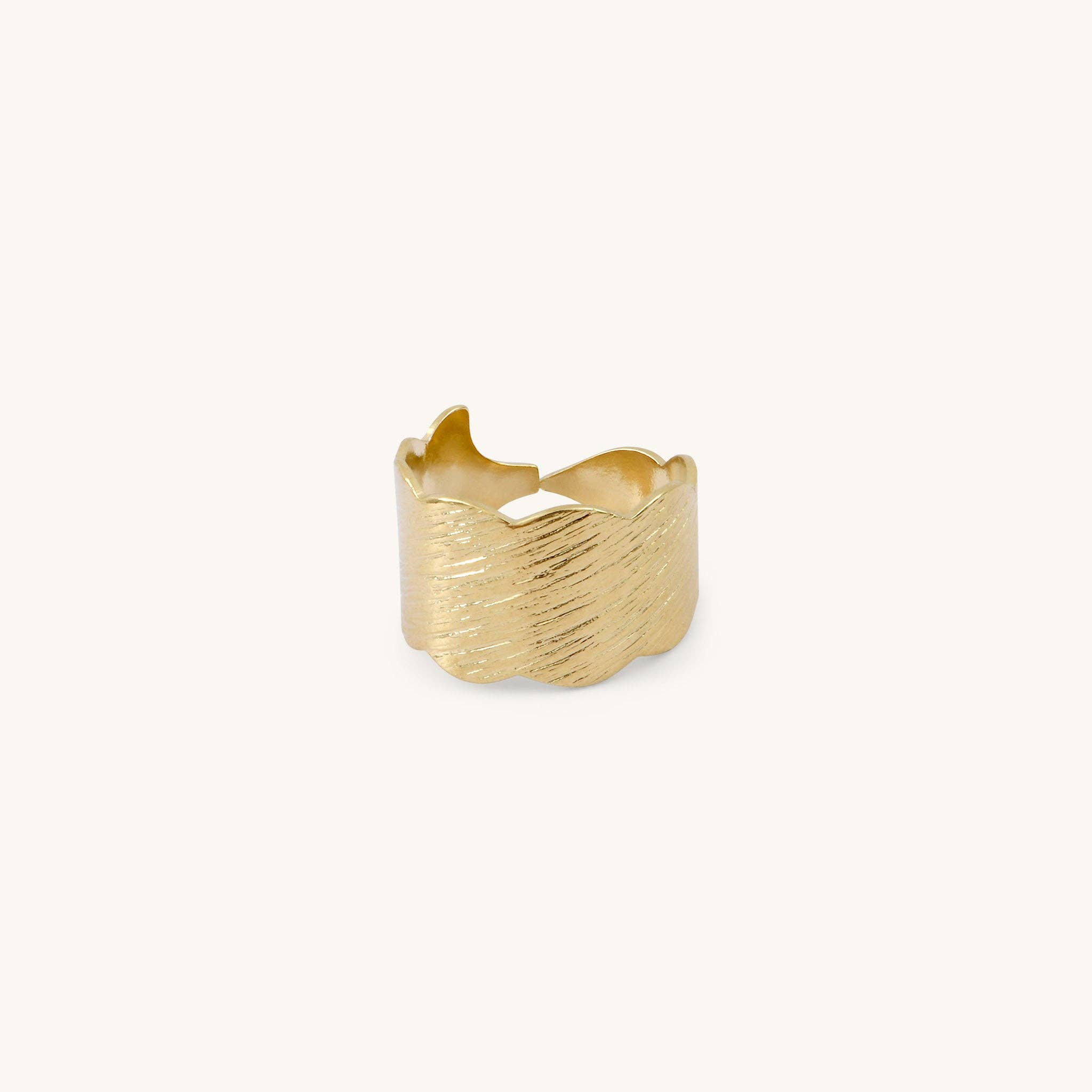 Kariboobijoux - Wholesale Band/Stacked Ring - Estrella petal ring0