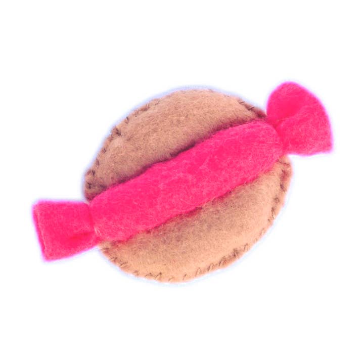 Katzenspielzeug aus Filz - Hot-Dog für den Großhandel von Steph & Joe Art Co.