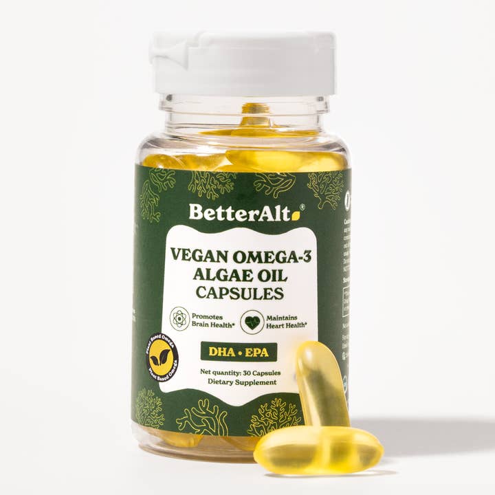 Vegan Omega-3 Softgel Capsules for wholesale by Azuretale INC