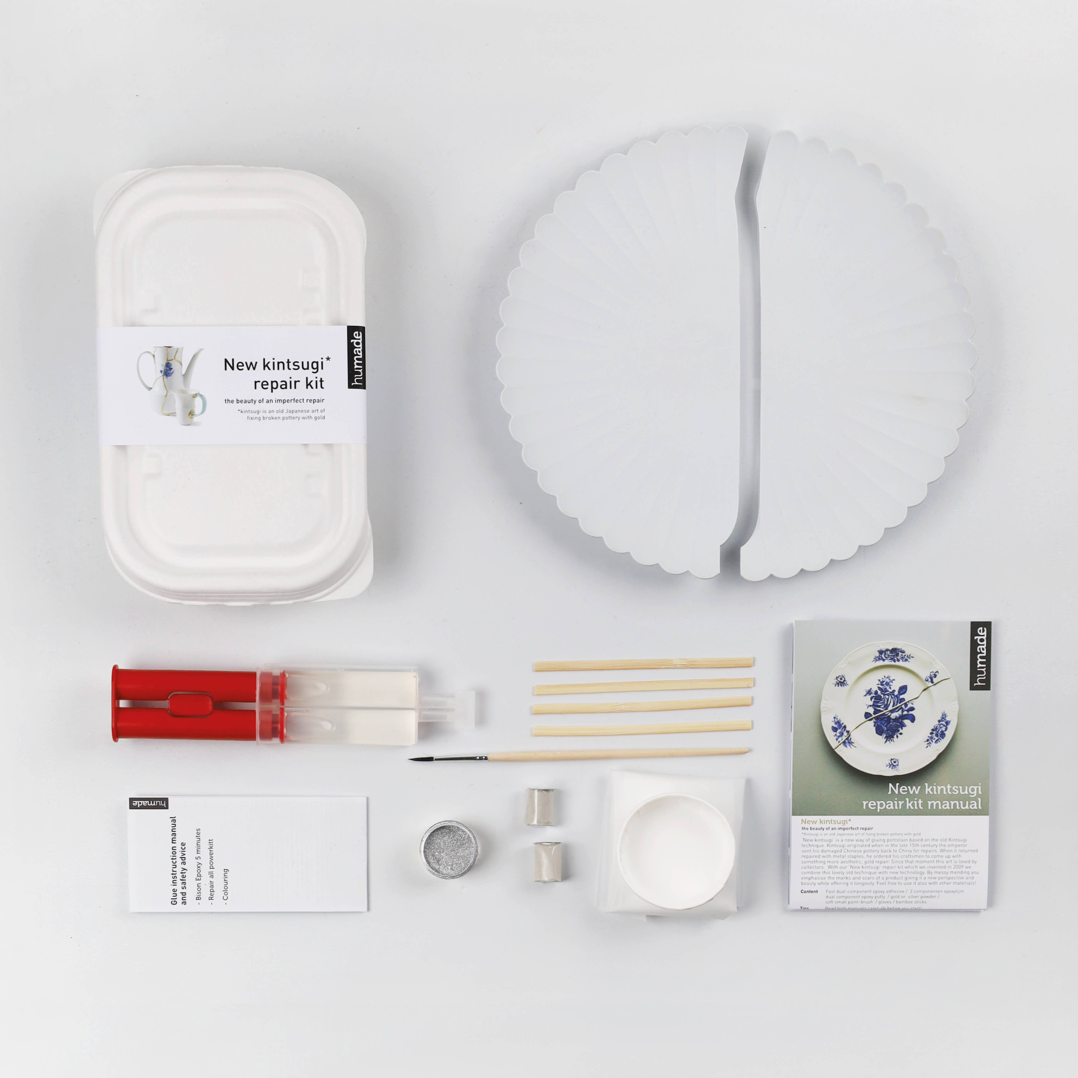 Humade BV - Vendita all'ingrosso Kit per lavoretti fai da te - Kit Kintsugi argento | confezione originale dal 20091