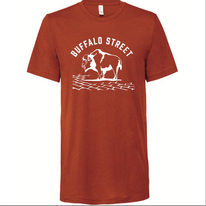 Camiseta Súper Suave Buffalo Street para venta al por mayor de HOMETOWN APPAREL CO.