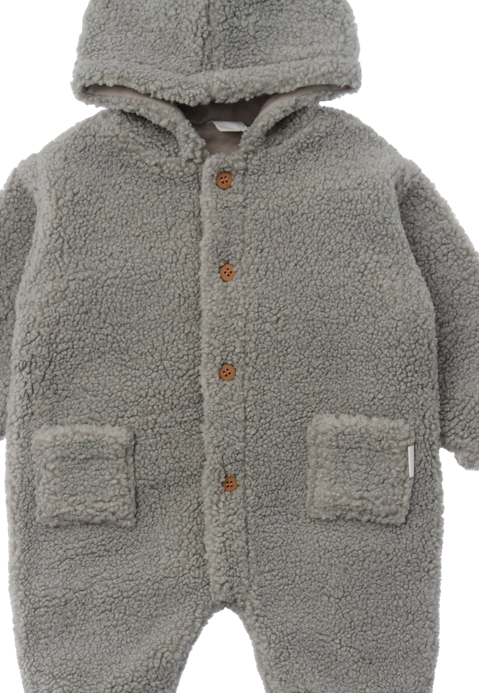 Liliput – Macacão - Bebé por atacado – Macacão de fleece bouclé verde3