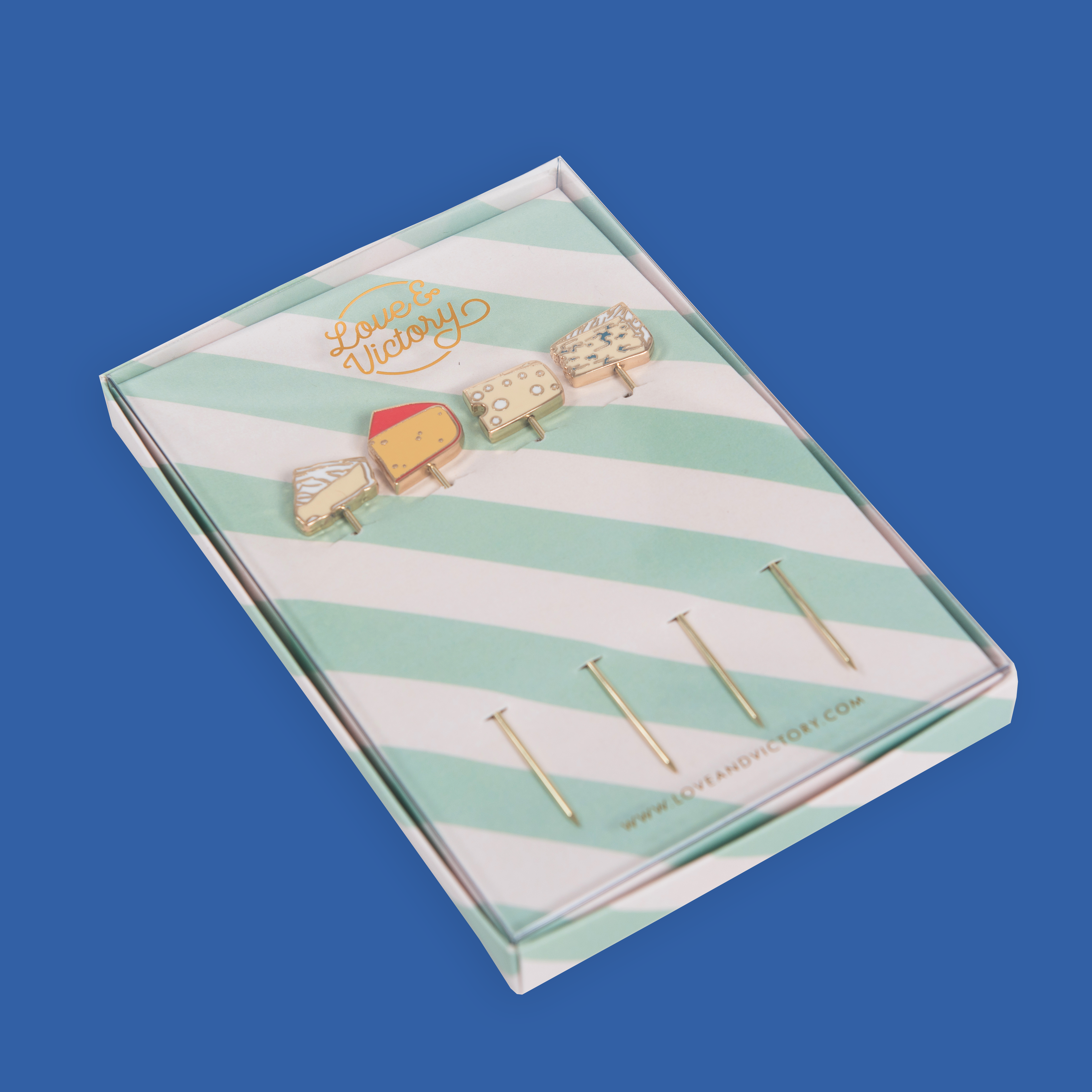 Love & Victory - Wholesale Cocktail Pick - Cheese Cocktail Picks1