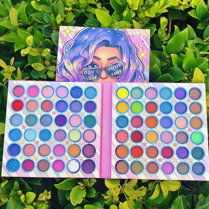 FurDecoration - Wholesale Eyeshadow Palette - "Shimmering Palette of 72 Eye Shadow Colors"2