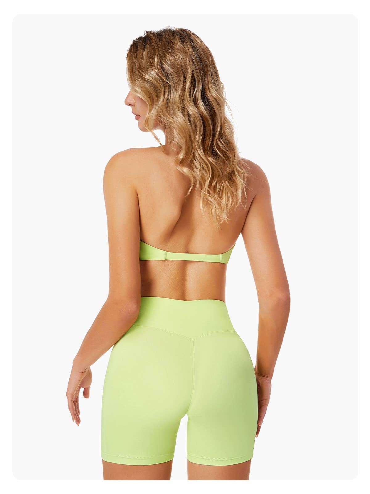 Mantra Active - Wholesale Activewear Set - Women's - Chloe Twist Front Sports Bra & Shorts Activewear Set 4