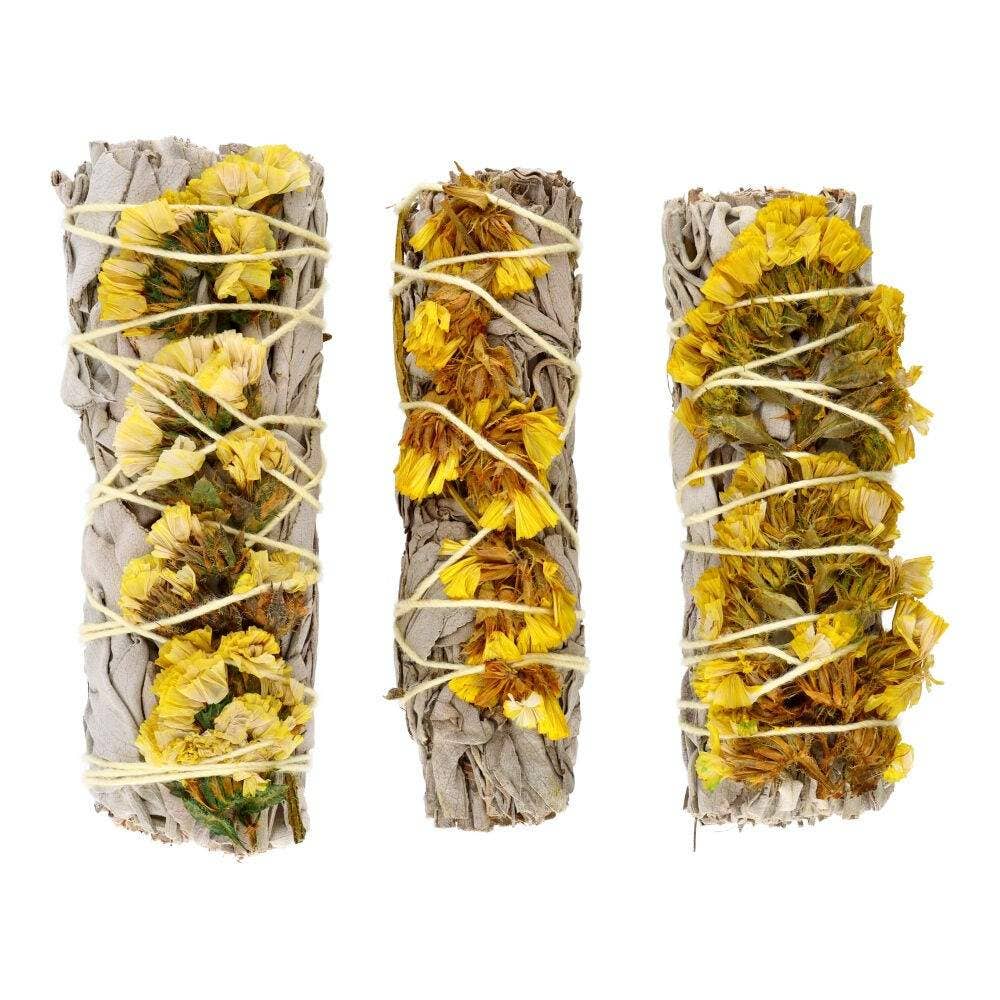 Vives de la Cortada S.L - Wholesale Incense - White Sage with Yellow Sinuata2