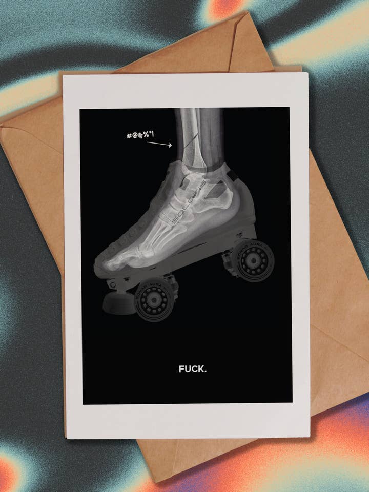 Cartão de Melhoras: Que se Lixem os Ossos Partidos por atacado de Create & Skate Factory