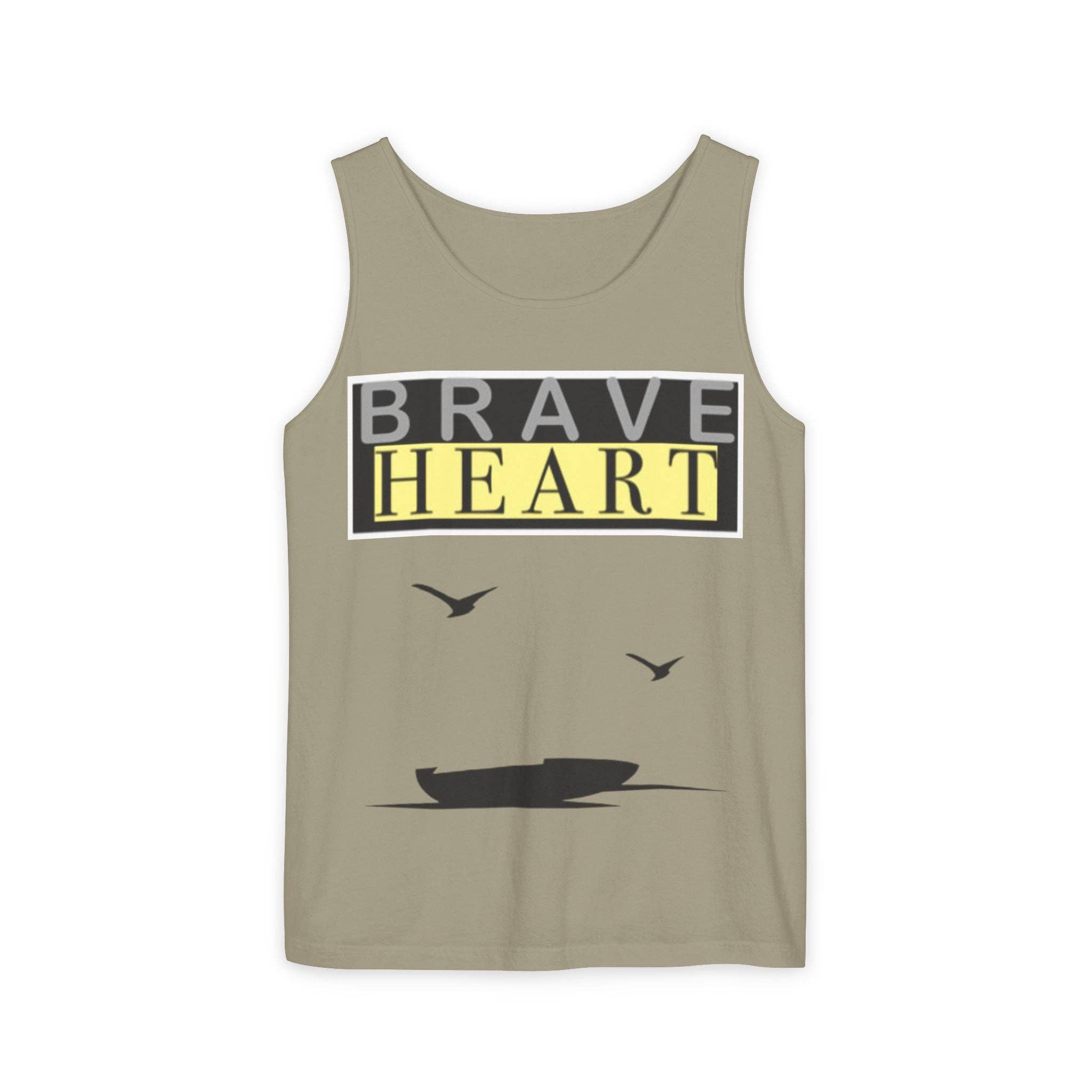 RC'nSONS - Wholesale Tank Top - Men's - Brave Heart Tank Top | Unisex Garment-Dyed Tee50