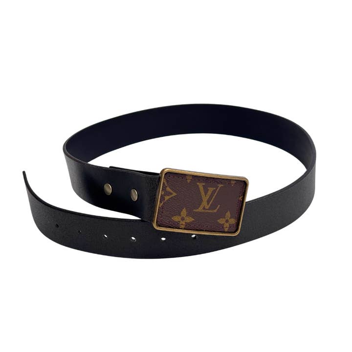 Beaudin Wholesale - Wholesale Belt - Women's - Boujee Belt | Upcycled Louis Vuitton & Leather
