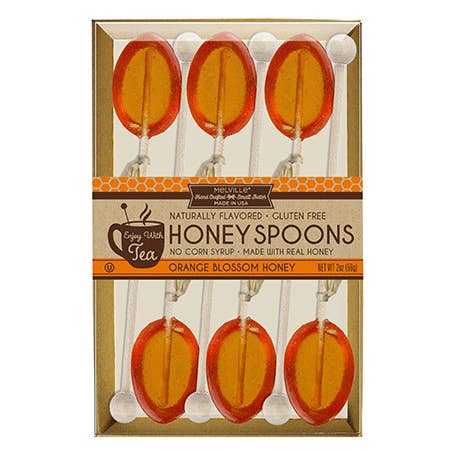 Melville Candy Company - Wholesale Lollipop - Orange Blossom Honey Spoons2