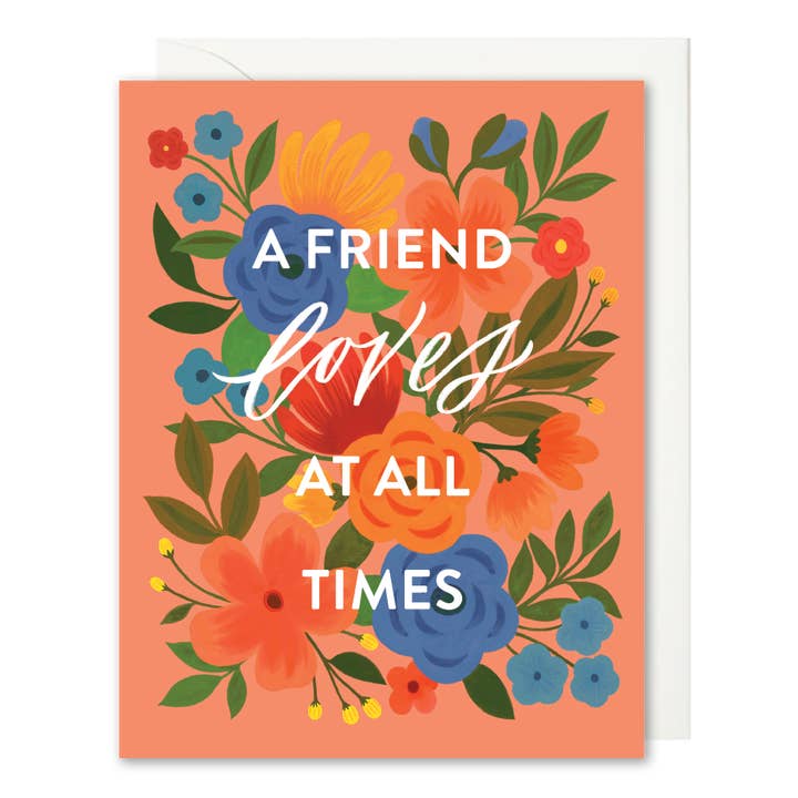 Cartão de Amizade – Ilustrações Florais Vibrantes por atacado de Selah Paper