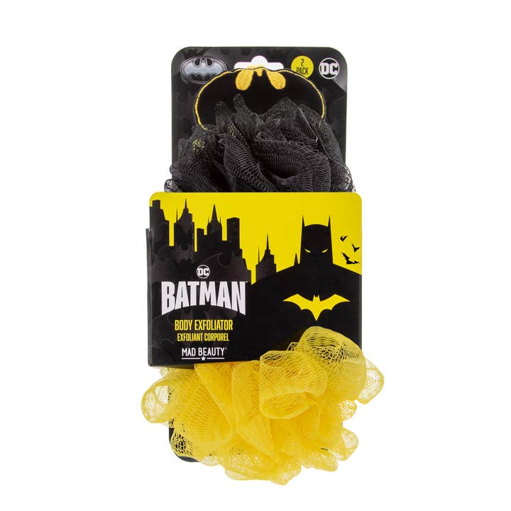 Mad Beauty Warner Bros Batman Body Body Exfoliator Duo for wholesale by Mad Beauty
