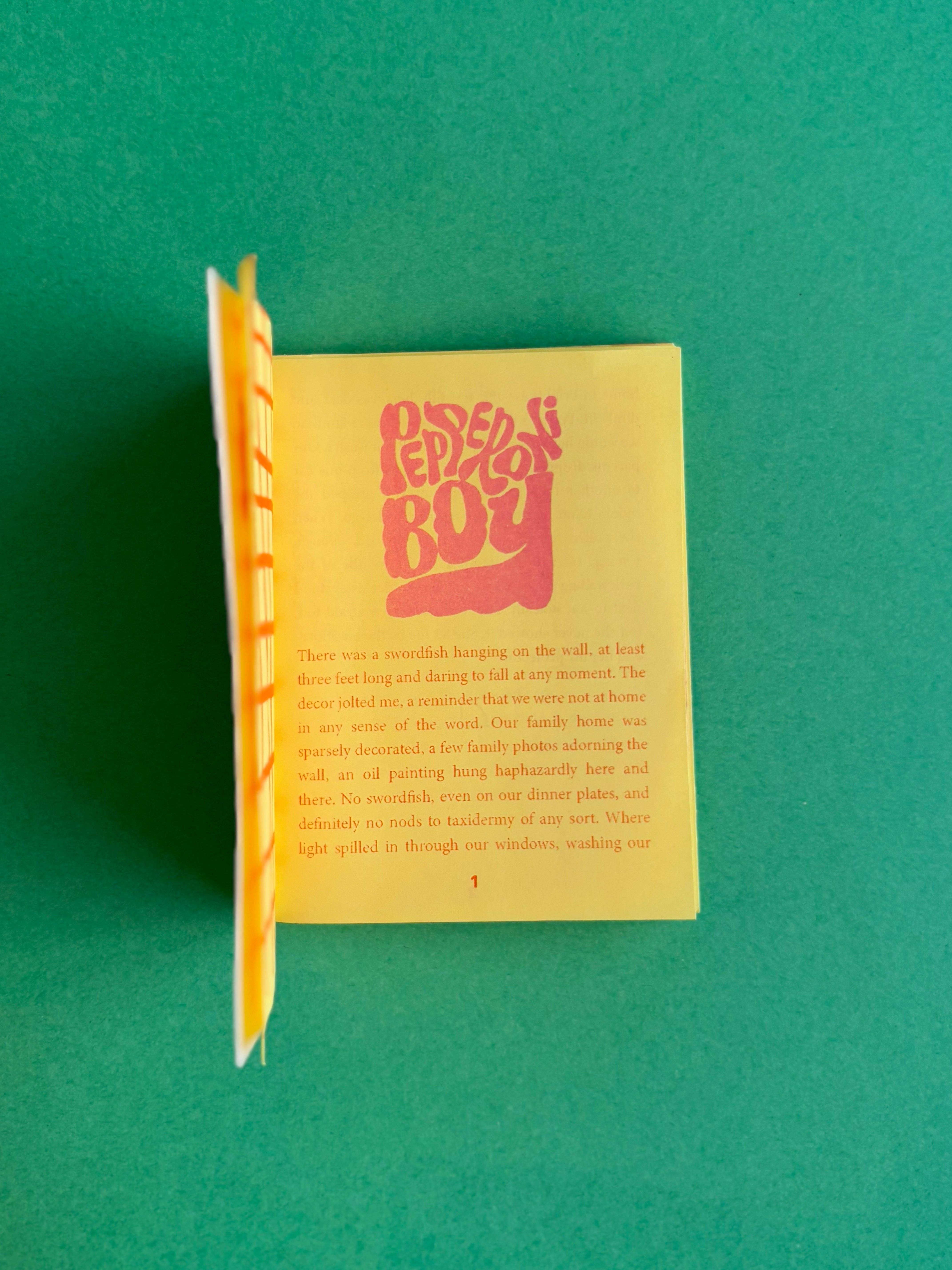 Wet Press - Wholesale Teen & Young Adult Book - Pepperoni Boy - Chess Needham1