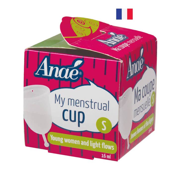 Menstruationstasse - Größe S (16 ml) - Anaé für den Großhandel von Ecodis - Grand Beau