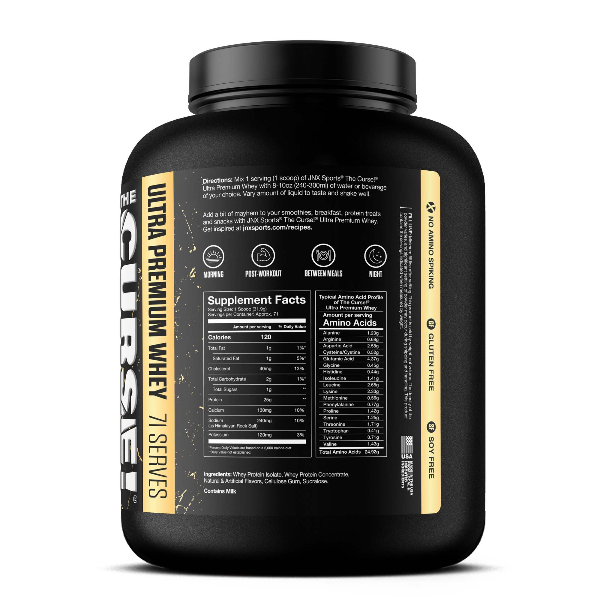 JNX Sports - Wholesale Oral Supplement/Vitamin - The Curse! Ultra Premium Whey15