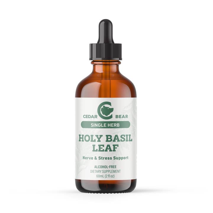 Holy Basil Leaf (Single Herb) for wholesale by Cedar Bear Naturales